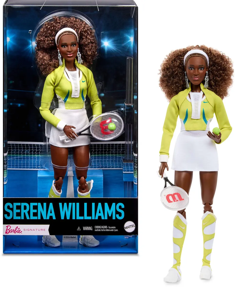Mattel Barbie Signature Serena Williams sieviešu