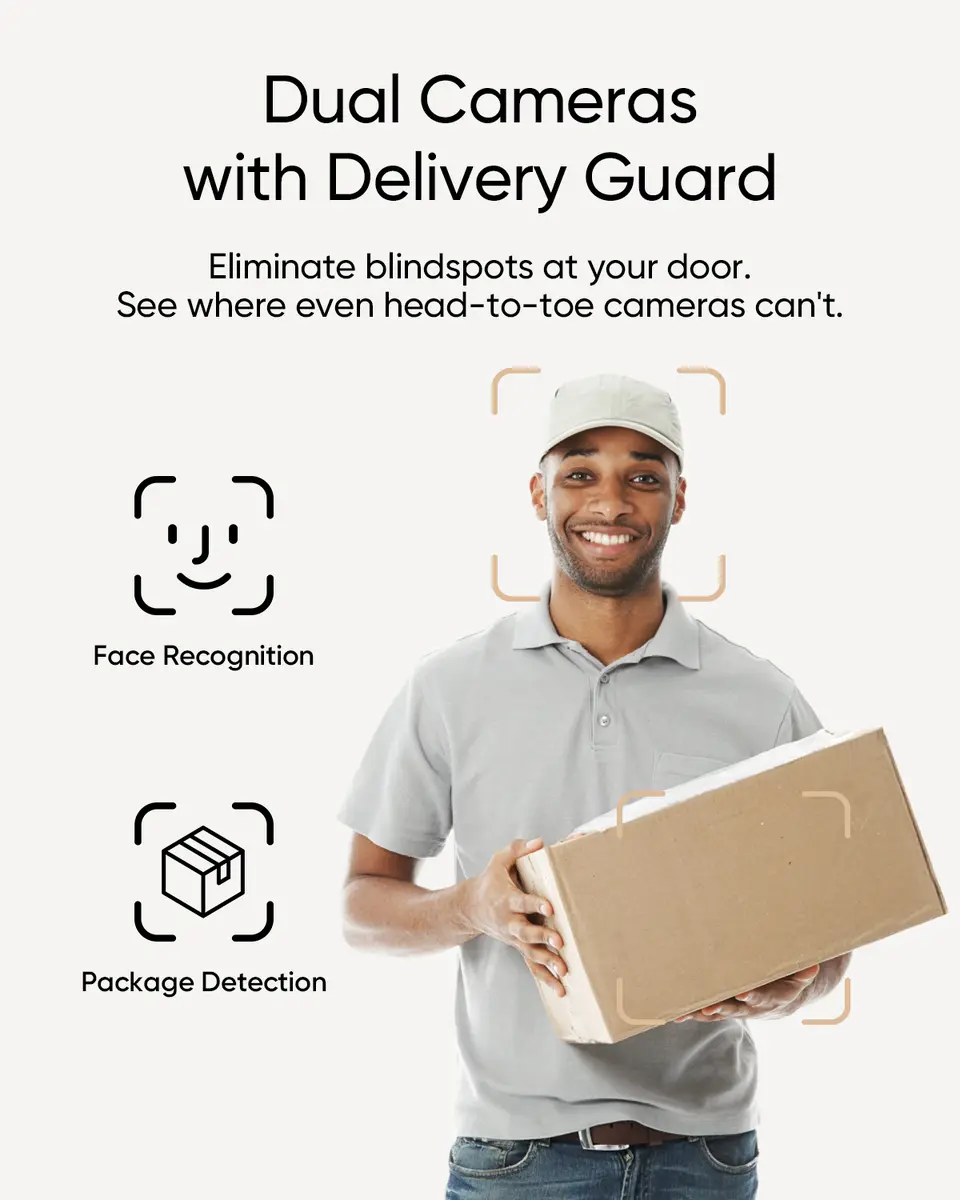 Caso Eufy E340 Smart Video Doorbell IP Security Camera Photo 10