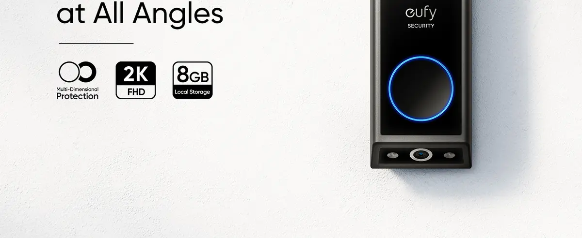 Caso Eufy E340 Smart Video Doorbell IP Security Camera Photo 15
