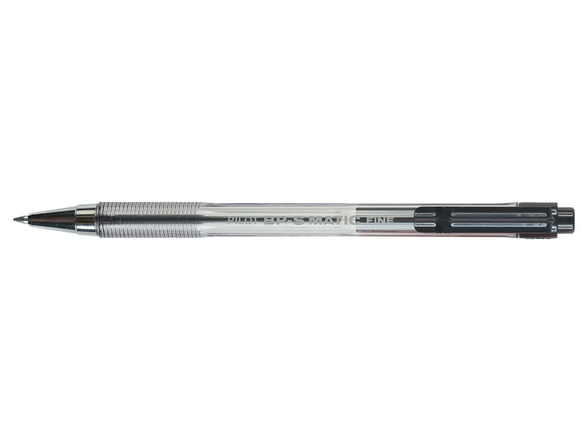 PILOT BP-S Matic Ballpoint Pen Black Fine Photo 2