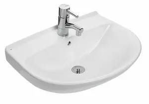 Villeroy & Boch Ifö 23220 Rectangular Ceramic Bathroom Sink White 57x43.5cm