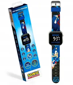 Умные часы KIDS Sonic LED с шагомером секундомером будильником и таймером