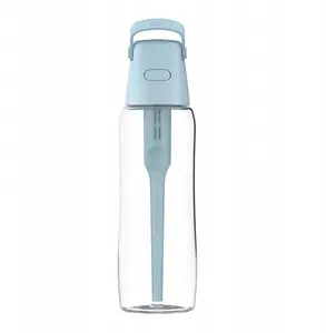 Dafi GLASS Стеклянная бутылка для фильтрации воды 0,6 л с фильтром - Dove Blue