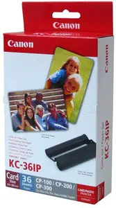 Canon KC-36IP Colour Ink and Paper Set 54 x 86 mm 36 Sheets