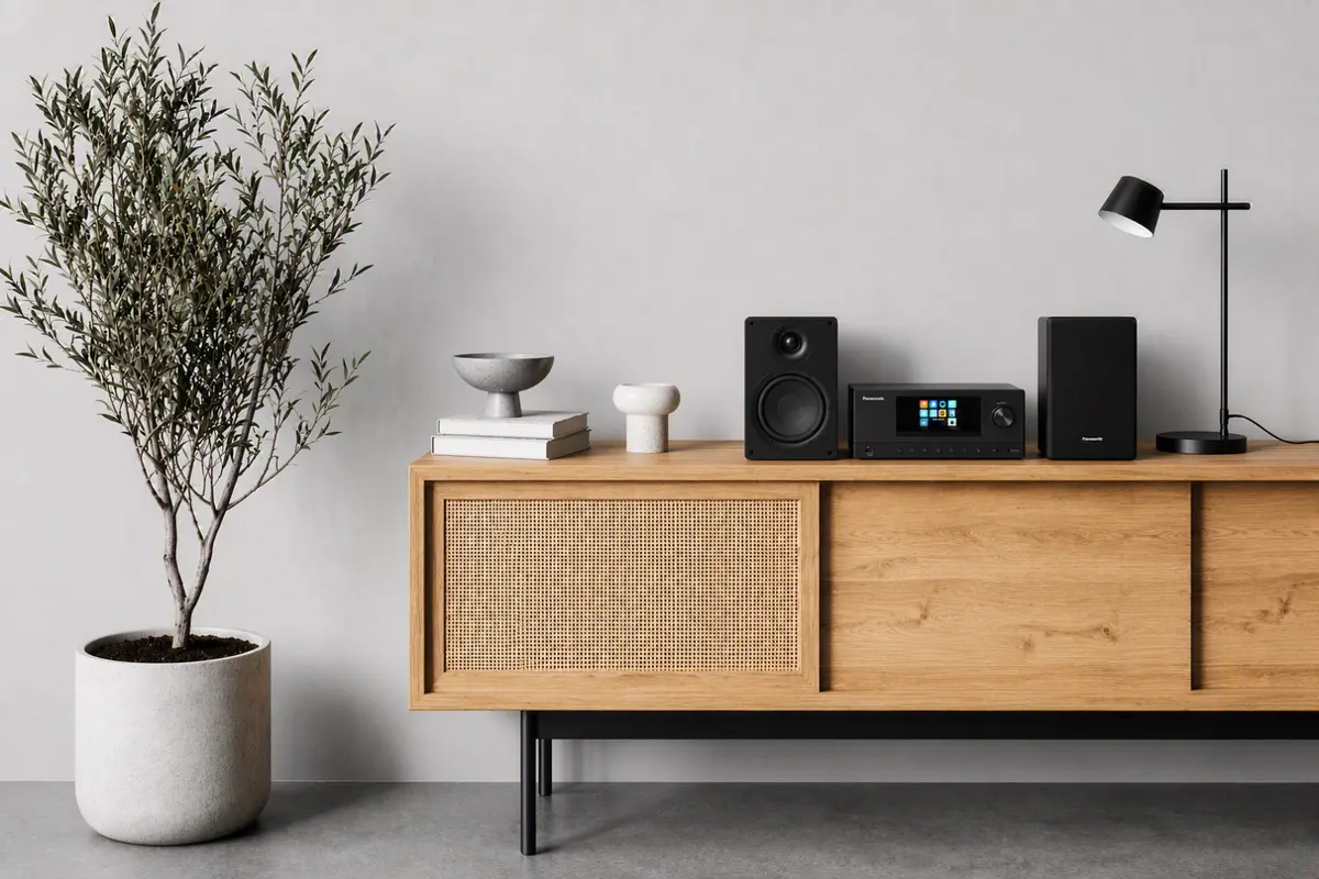 Panasonic SC-PMX112E-K Home Audio Micro System Photo 8