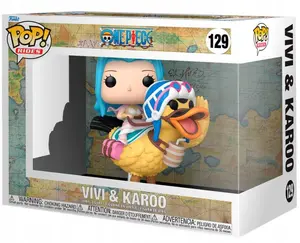 FUNKO POP! Rides Deluxe Vivi & Karoo Коллекционная фигурка One Piece Аниме и Манга в коробке