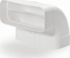 SILVERLINE 4043004 Cooker Hood Duct Connector White PVC 1-pack