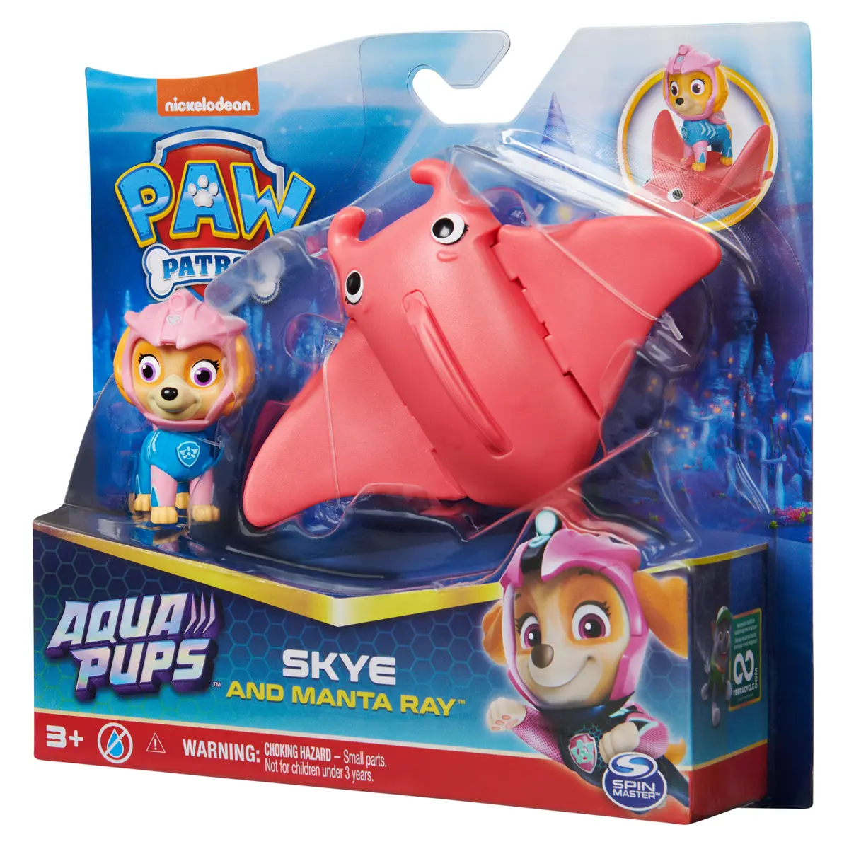 Spin Master PAW Patrol Aqua Pups Skajas un mantas rejas figūru komplekts Photo 9