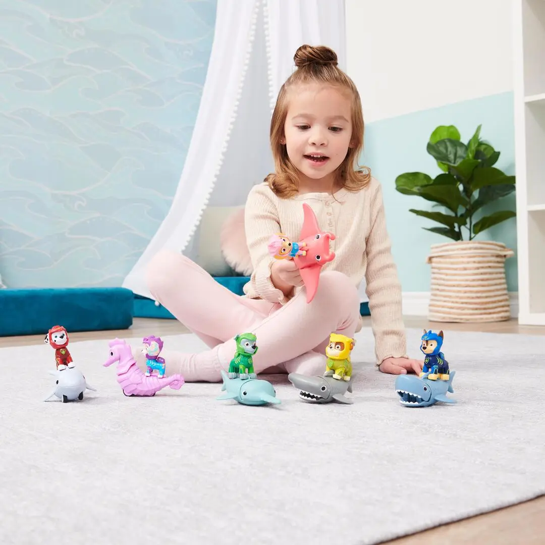Spin Master PAW Patrol Aqua Pups Skajas un mantas rejas figūru komplekts Photo 10