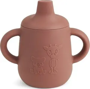 Сисиликоновый поильник с носиком Nuuroo Giraf and Koala Mahogany