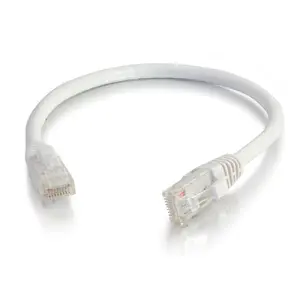 Cables2Go 89934 Cat6a Shielded Network Patch Cable 0.5m White RJ-45 S/FTP