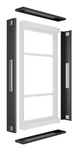 Multibrackets M Frame Covers OH46 Enclosure Frame Black 46 Inch LCD Panel