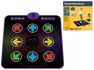 Madej Dance mat Interactive double activity mat for 2 players with control panel displays and built-in speakers