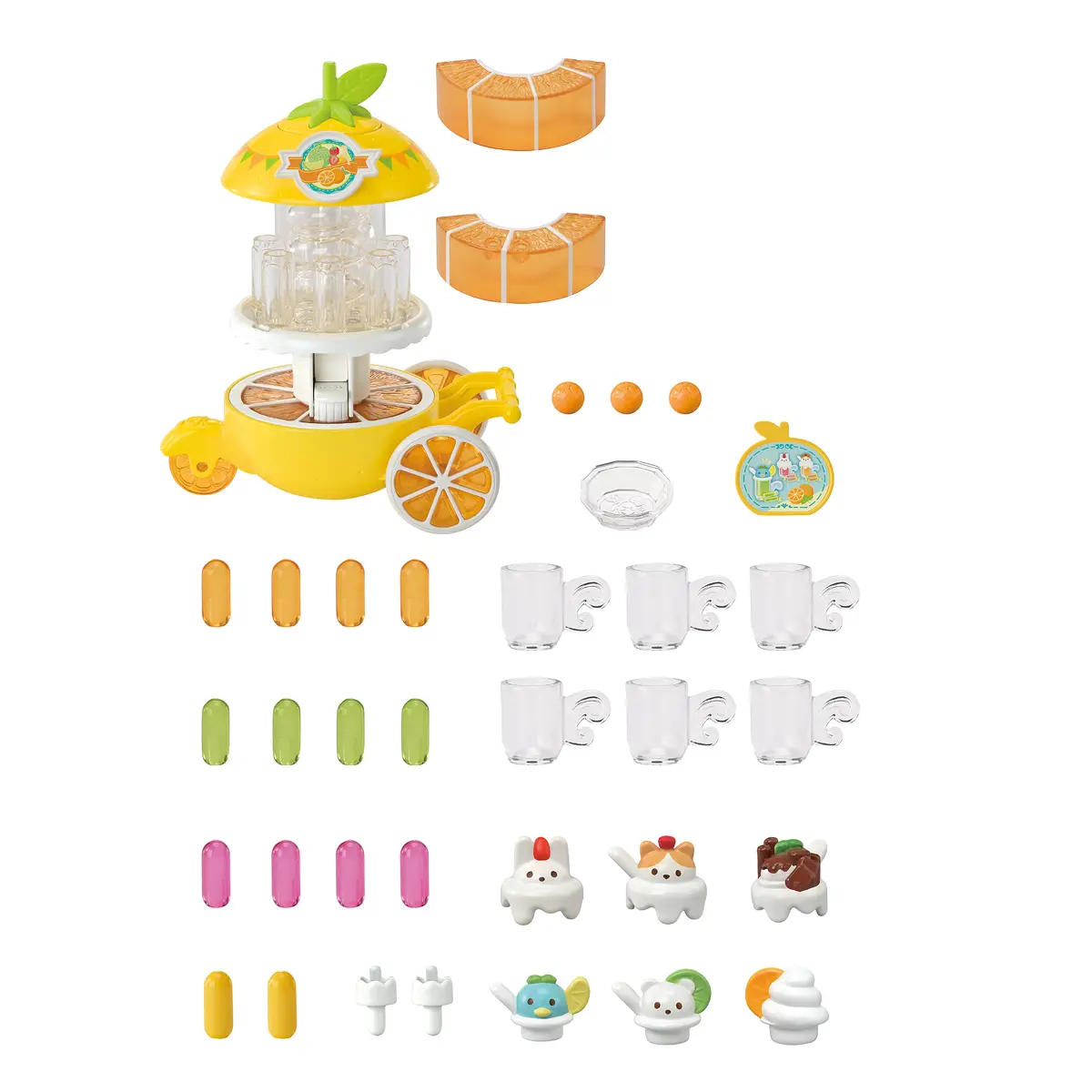 Epoch Sylvanian Families 5861 Lemon Bird Juice Bar Doll Photo 9