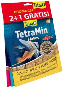 Корм для рыб Tetra набор пакетиков T268360 Rubin 12г, WaferMix 15г, Min 12г