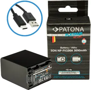 PATONA 1395 Litija jonu kameras akumulators 3090 mAh