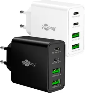 Goobay 65 W USB-C PD Multiport Fast Charger White
