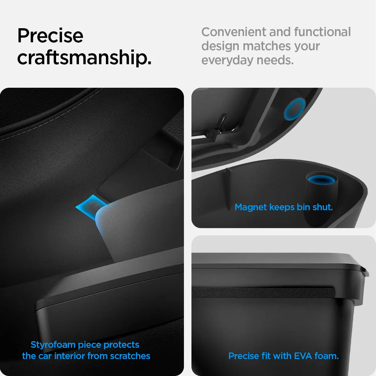 Spigen Car Trash Bin TO282H Tesla Model 3 Highland Photo 9