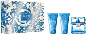 SET VERSACE Man Eau Fraiche Tualetes ūdens smaržu izsmidzinātājs 50ml, Dušas želeja 50ml, Balzams pēc skūšanās 50ml