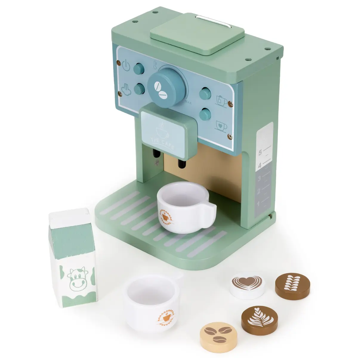 Springos KG0055 Wooden Toy Coffee Machine Photo 5