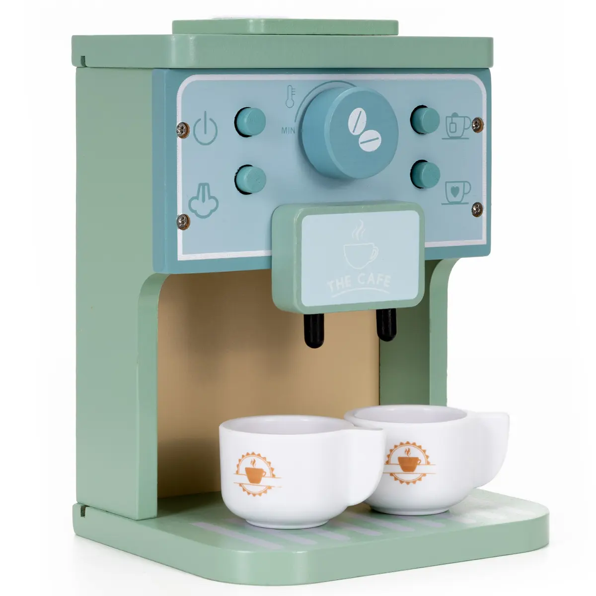 Springos KG0055 Wooden Toy Coffee Machine Photo 6