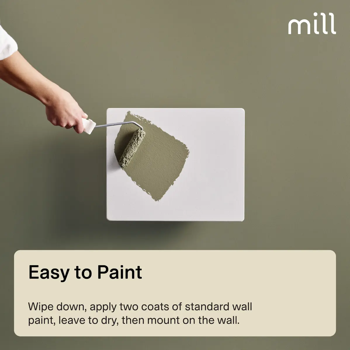 Mill Color Panel Heater COLOR250 250W Matte White Photo 9