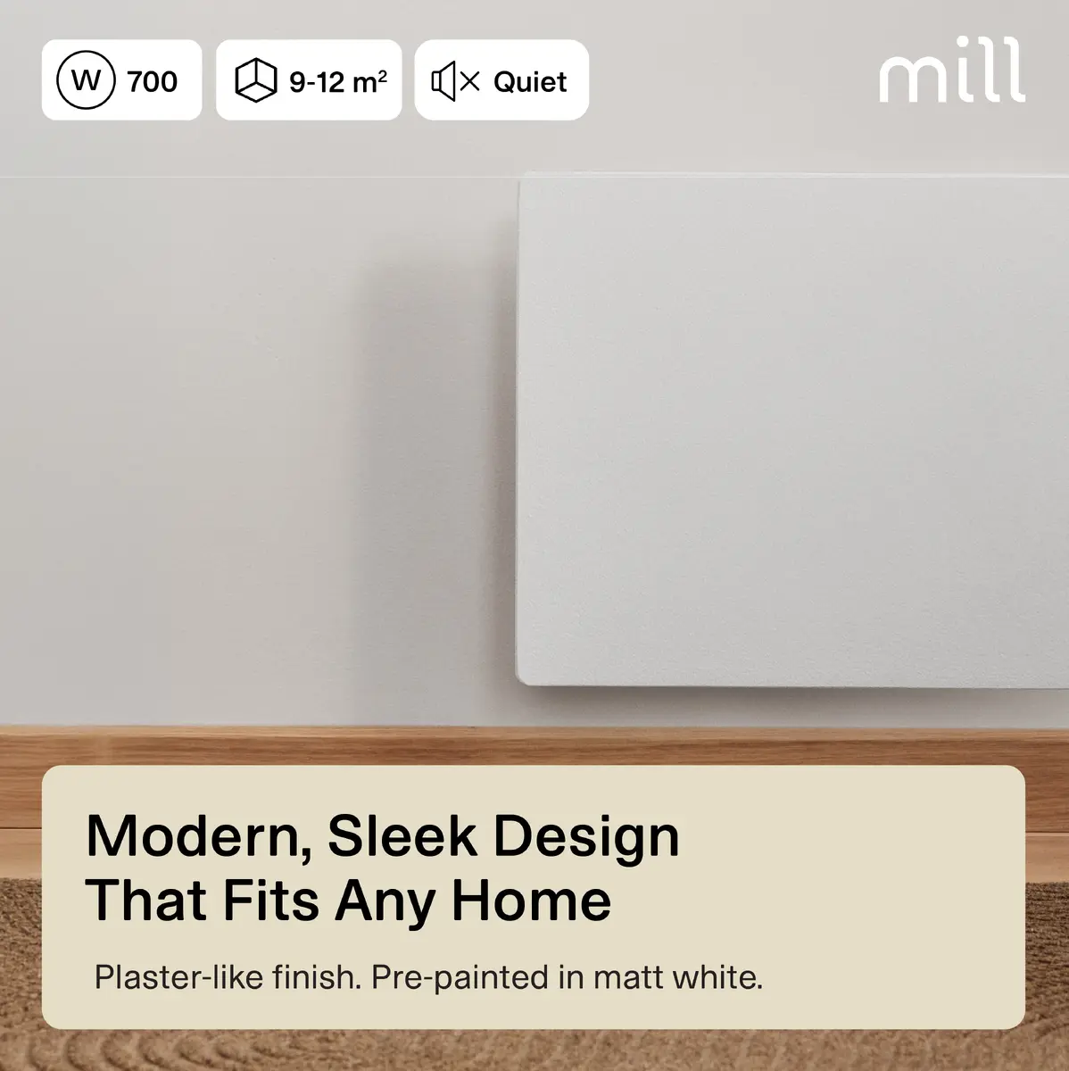 Mill COLOR700DN Sildītājs 700W Photo 8