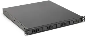 OWC Flex 1U4 HDD/SSD ietvars Melns 2.5/3.5" 4 nodalījumi 4 TB 40 Gbit/s Statīvs 1U