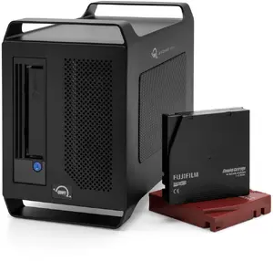 OWC OWCTBLTMP80S04 Rezerves datuglabāšanas ierīce LTO ленточный картридж 4 TB native 30 TB compressed capacity LTO-8 LTO-7 support 40 Gbit/s