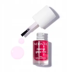NEONAIL Rescue Glow Tint nail conditioner Glazed Strawberry
