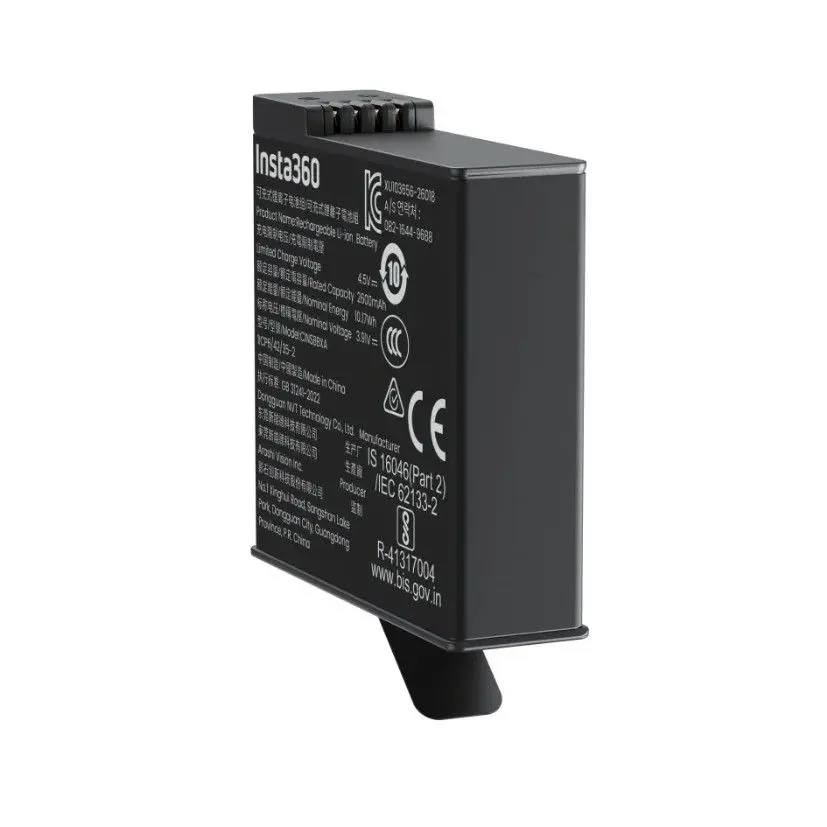 Insta360 X6 Xtreme Kameras akumulators 2600 mAh Photo 7