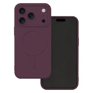 TFO Simple Color Mag Case for iPhone 17 Pro 6.3" / 18 Pro 6.3" Dark Cherry