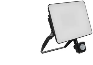 V-tac FLUXI MC LED prožektors ar kustības sensoru 20W 2400lm 4000K IP65 Melns