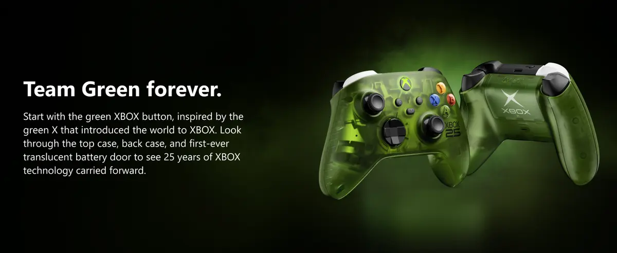 Microsoft XBOX X25 Special Edition Gamepad Photo 10