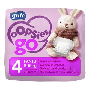 Grite OOPSIES go трусики-подгузники размер 4 8-15кг 22 шт