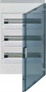 Polot VB318TB Electrical Enclosure IP40 Surface Mounted 3x18 Modules White Width 400 mm Depth 146 mm Height 625 mm