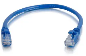 EATON 3.05 m Cat6 U/UTP Tīkla plākstera kabelis RJ-45 vīrietis uz RJ-45 vīrietis zils