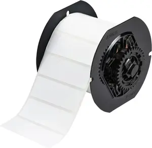 Brady B33-18-423 Self-adhesive Printer Label White Polyester Gloss 7.6 x 2.54 cm 1500 Labels per Roll
