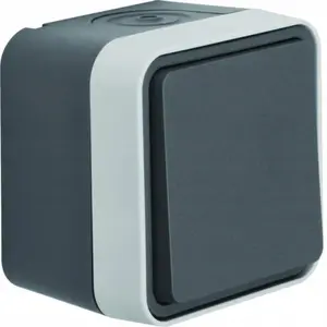 Schneider Electric WNC020 Surface-Mounted Push Button IP55 Grey