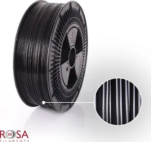 ROSA3D PETG kvēldiegs melns