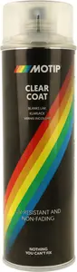 Motip Universāla bezkrāsas matēta laka aerosolā 500ml 04000