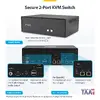 StarTech Защищенный 2-портовый KVM-переключатель CK4-P102C DisplayPort Photo 4