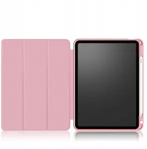 Чехол Strado Smart Pencil для Apple iPad 10.9 10-го поколения 2022 и iPad 11 A16 11-го поколения 2025 розовый