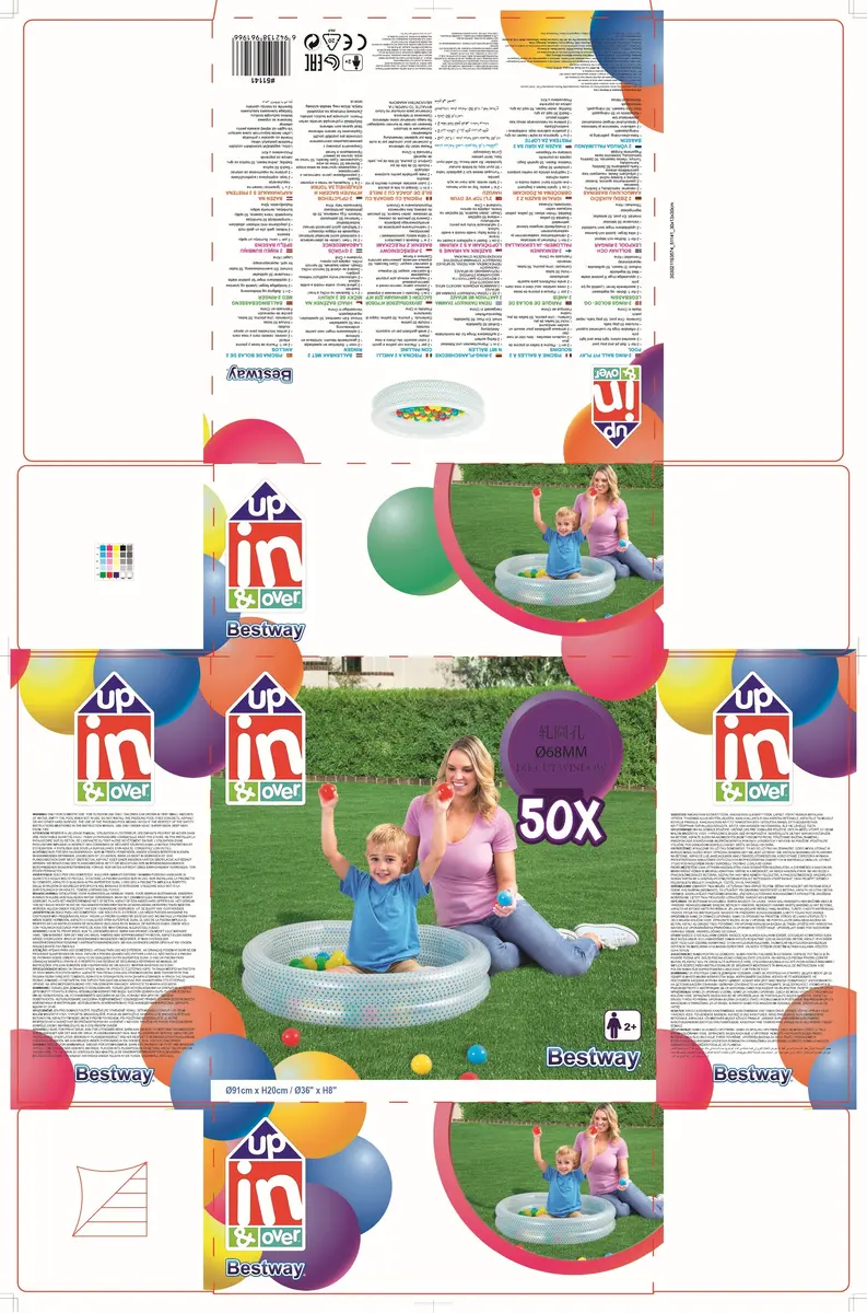 Бассейн с мячами Bestway 51141 Photo 19