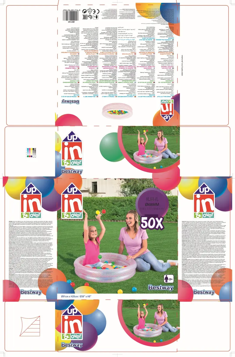 Бассейн с мячами Bestway 51141 Photo 20
