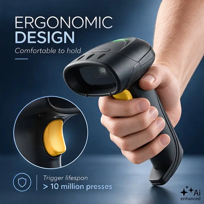 QOLTEC 1D 2D USB Barcode Scanner CMOS Imager Photo 5