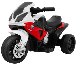 BMW S1000 RR Children's Motorbike Blue 6V Battery LED Lights Plastic Wheels