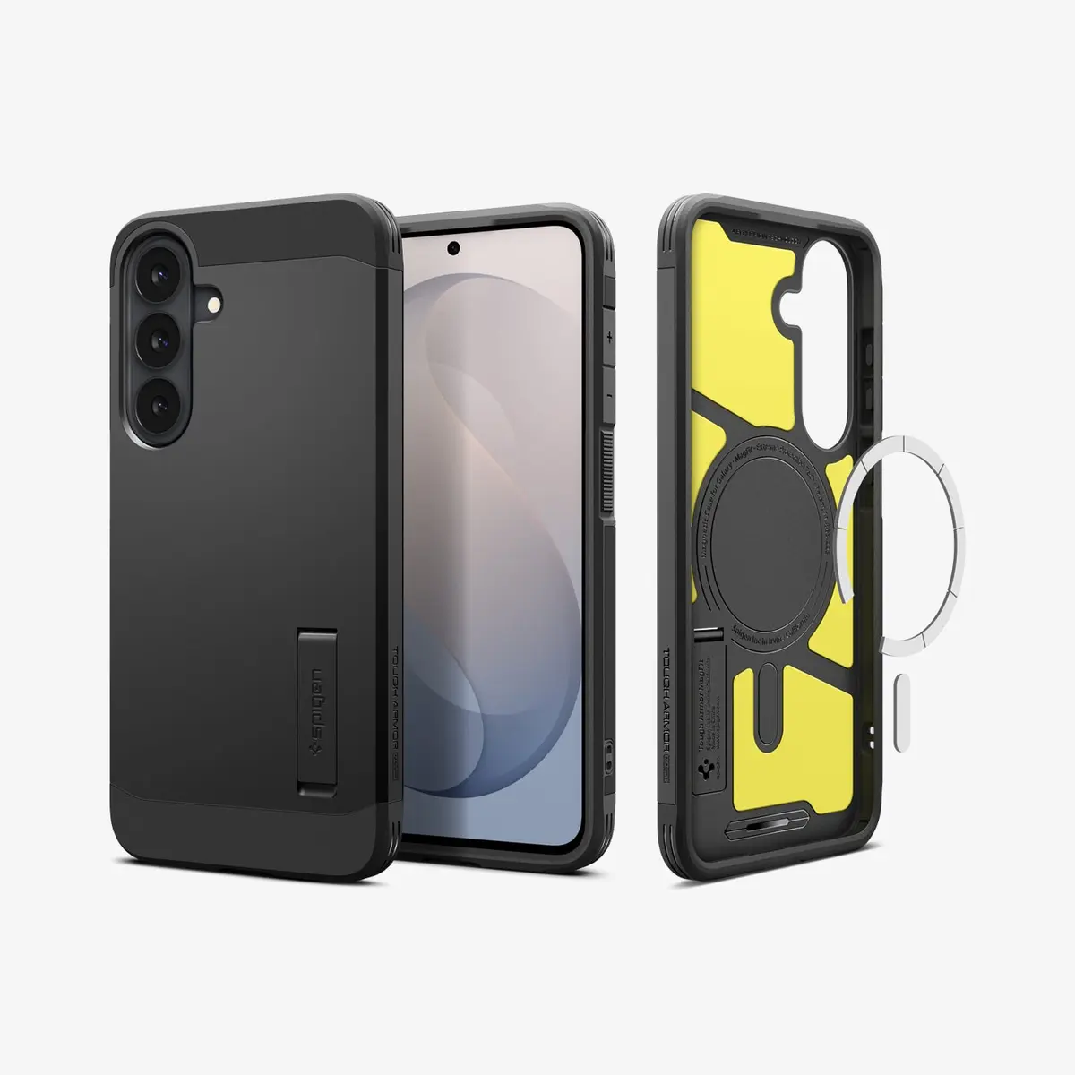 Spigen Tough Armor Mag Fit Galaxy S26 FE Viedtālruņa vāciņš Melns Photo 3