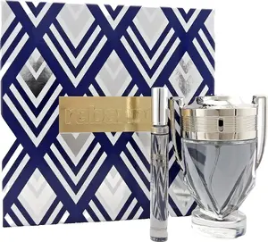Paco Rabanne Invictus Eau de Toilette Spray 100ml and 10ml Fragrance Set