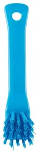 Vikan Detail Brush 39513 15 cm Blue Polyester Polypropylene Stainless Steel with Scraper Edge